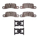 Disc Brake Pad Set Dynamic Friction 1551-1390-01