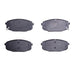 Disc Brake Pad Dynamic Friction 1551-1397-00