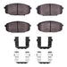 Disc Brake Pad Dynamic Friction 1551-1397-01