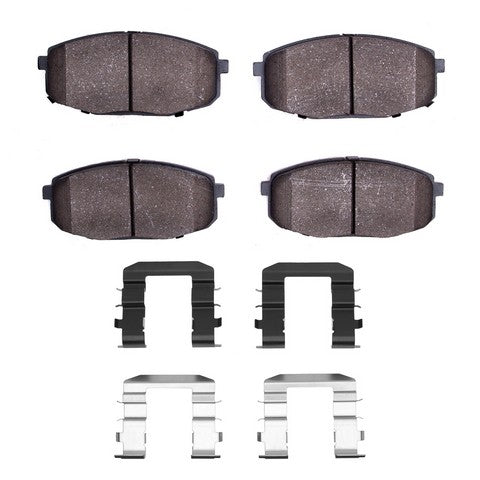 Disc Brake Pad Dynamic Friction 1551-1397-03