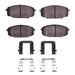 Disc Brake Pad Dynamic Friction 1551-1397-03