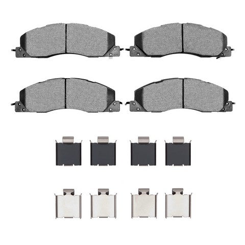 Disc Brake Pad Set Dynamic Friction 1551-1399-01