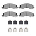 Disc Brake Pad Set Dynamic Friction 1551-1399-01