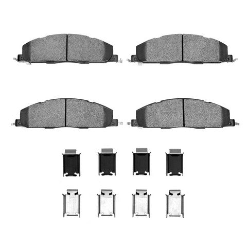 Disc Brake Pad Set Dynamic Friction 1214-1400-01