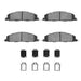 Disc Brake Pad Set Dynamic Friction 1214-1400-01