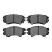 Disc Brake Pad Set Dynamic Friction 1552-1404-00