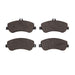 Disc Brake Pad Set Dynamic Friction 1600-1406-00