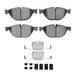 Disc Brake Pad Set Dynamic Friction 1600-1409-01