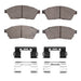 Disc Brake Pad Dynamic Friction 1310-1422-01