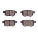 Disc Brake Pad Set Dynamic Friction 1551-1423-00