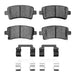 Disc Brake Pad Set Dynamic Friction 1551-1430-01