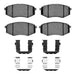 Disc Brake Pad Dynamic Friction 1311-1447-01