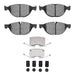 Disc Brake Pad Set Dynamic Friction 1115-1448-01