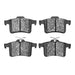 Disc Brake Pad Set Dynamic Friction 1600-1449-00