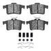 Disc Brake Pad Set Dynamic Friction 1551-1449-02