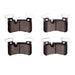 Disc Brake Pad Set Dynamic Friction 1551-1450-00