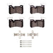 Disc Brake Pad Set Dynamic Friction 1551-1450-01