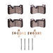 Disc Brake Pad Set Dynamic Friction 1115-1450-02