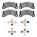 Disc Brake Pad Dynamic Friction 1115-1452-01
