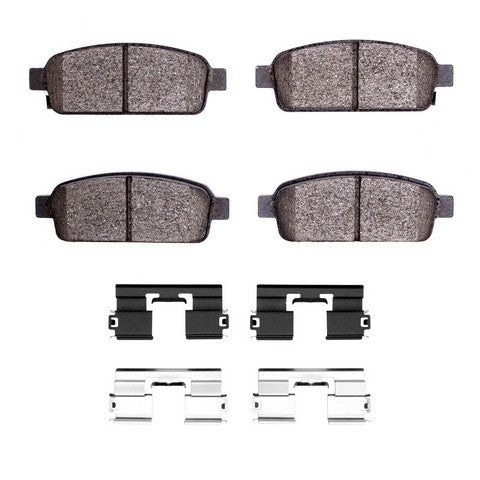 Disc Brake Pad Set Dynamic Friction 1551-1468-01