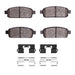 Disc Brake Pad Set Dynamic Friction 1551-1468-01