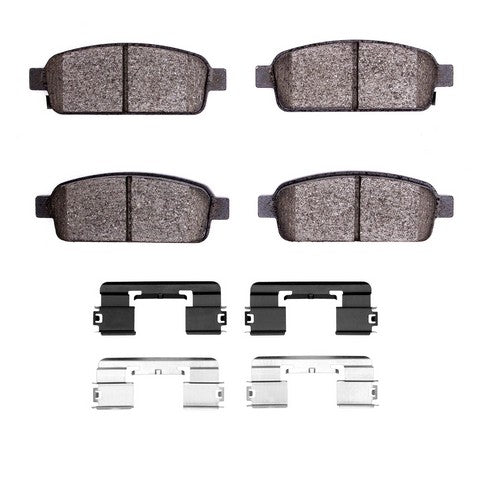 Disc Brake Pad Set Dynamic Friction 1551-1468-02