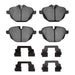 Disc Brake Pad Set Dynamic Friction 1115-1473-01
