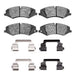 Disc Brake Pad Set Dynamic Friction 1551-1479-01