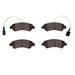 Disc Brake Pad Set Dynamic Friction 1214-1490-00