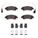 Disc Brake Pad Set Dynamic Friction 1214-1490-01