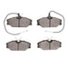 Disc Brake Pad Set Dynamic Friction 1311-1496-00