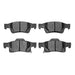 Disc Brake Pad Set Dynamic Friction 1400-1498-00