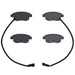 Disc Brake Pad Set Dynamic Friction 1311-1502-00