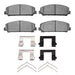 Disc Brake Pad Set Dynamic Friction 1214-1509-01