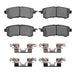 Disc Brake Pad Set Dynamic Friction 1551-1510-01