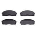 Disc Brake Pad Set Dynamic Friction 1310-1520-00