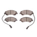 Disc Brake Pad Set Dynamic Friction 1311-1528-00
