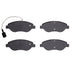 Disc Brake Pad Set Dynamic Friction 1311-1536-00