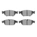 Disc Brake Pad Set Dynamic Friction 1600-1549-00