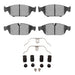 Disc Brake Pad Set Dynamic Friction 1600-1549-01
