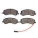 Disc Brake Pad Set Dynamic Friction 1310-1555-00