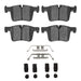Disc Brake Pad Set Dynamic Friction 1552-1561-01