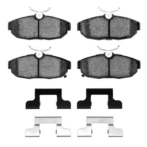 Disc Brake Pad Set Dynamic Friction 1551-1562-01