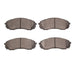 Disc Brake Pad Set Dynamic Friction 1311-1566-00