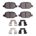 Disc Brake Pad Dynamic Friction 1311-1569-01