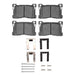 Disc Brake Pad Set Dynamic Friction 1551-1576-01