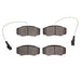 Disc Brake Pad Set Dynamic Friction 1311-1582-00