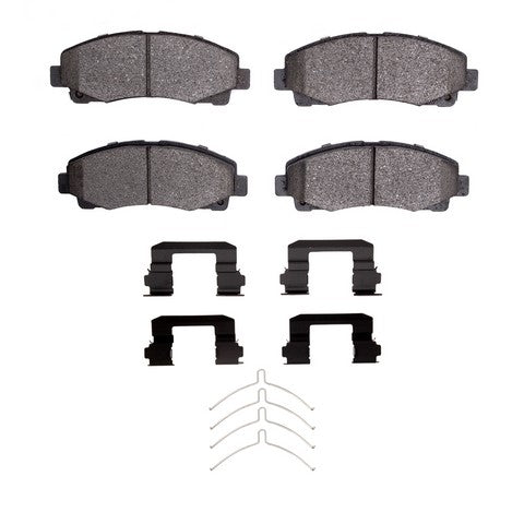 Disc Brake Pad Set Dynamic Friction 1551-1584-01