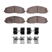 Disc Brake Pad Set Dynamic Friction 1552-1589-01