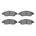 Disc Brake Pad Set Dynamic Friction 1551-1592-00